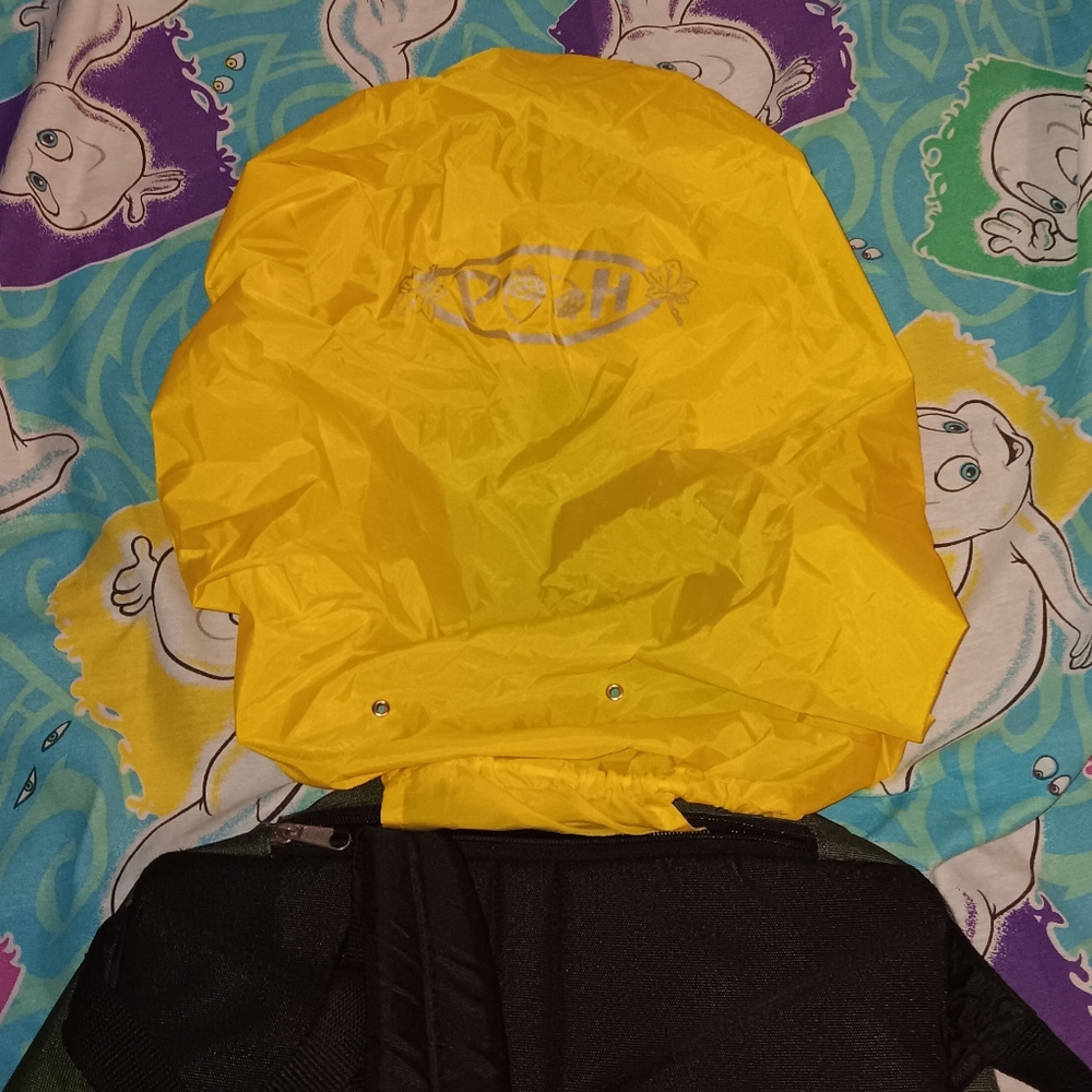 90s Disney Store Winnie The Pooh Outdoor Adventure Hiking Backpack Bag Vintage - Picture 3 of 5